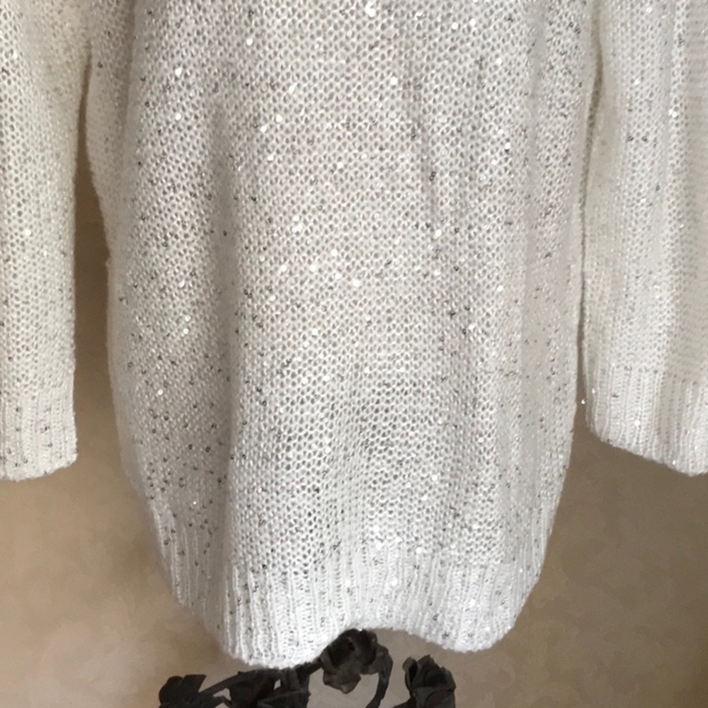 Aqua Sparkle & Twinkle Sweater - Picture 5 of 7